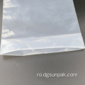 Saci transparente reciclabile cu fermoar cu cârlig de agățat